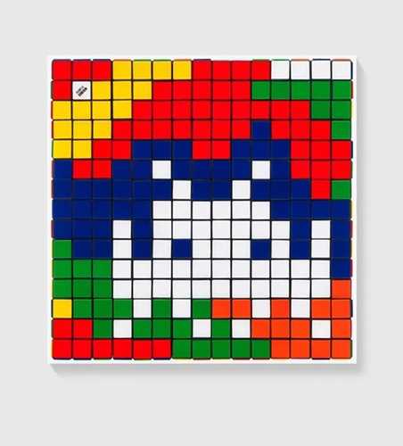 Lot 200 - Invader (French 1969-), 'Rubik Camouflage', 2023