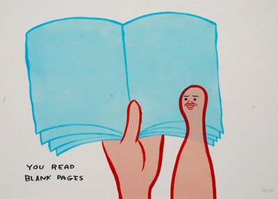 Lot 171 - David Shrigley & Joan Cornella (Collaboration), 'Vote', 2022