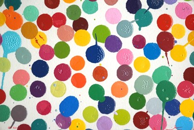Lot 100 - Damien Hirst (British 1965-), 'The Currency Unique Print (H11)', 2022