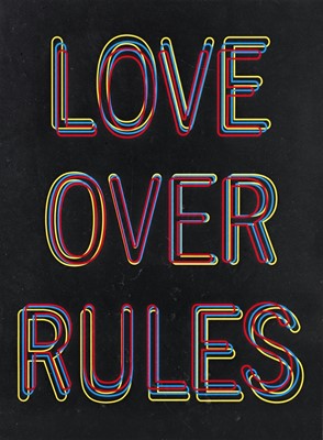 Lot 174 - Hank Willis Thomas (American 1976-), 'Love Over Rules', 2020