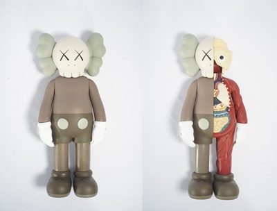 Lot 274 - Kaws (American 1974-), 'Companion (Brown)(Flayed & Standard)', 2016