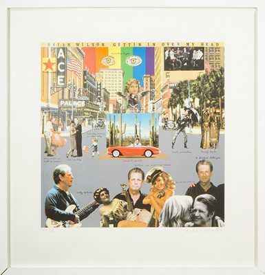 Lot 109 - Peter Blake (British 1932-), 'Gettin' In Over My Head', 2010