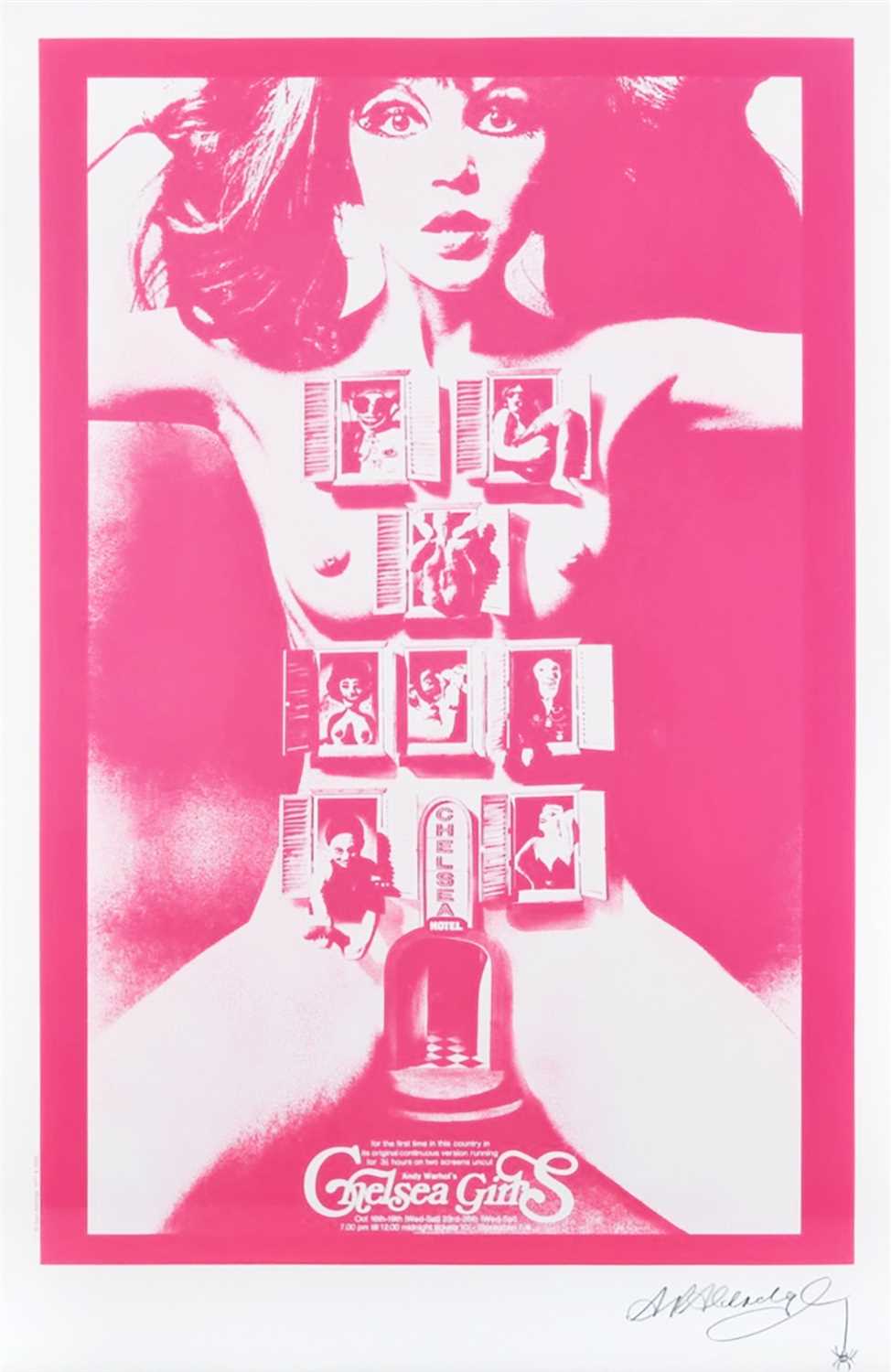 Lot 298 - Alan Aldridge (British 1943-2017), ‘Chelsea Girls (Pink)’, 2005