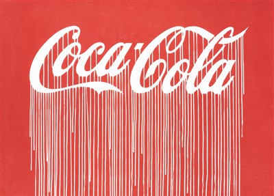 Lot 296 - Zevs (French b.1977), 'Liquidated Coca-Cola', 2012