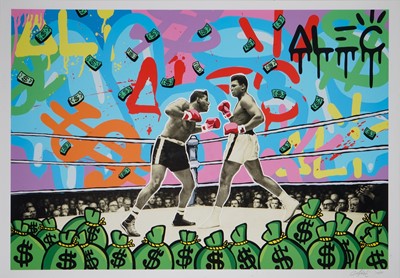 Lot 244 - Alec Monopoly (American 1986-) 'The Greatest of All Time' 2022