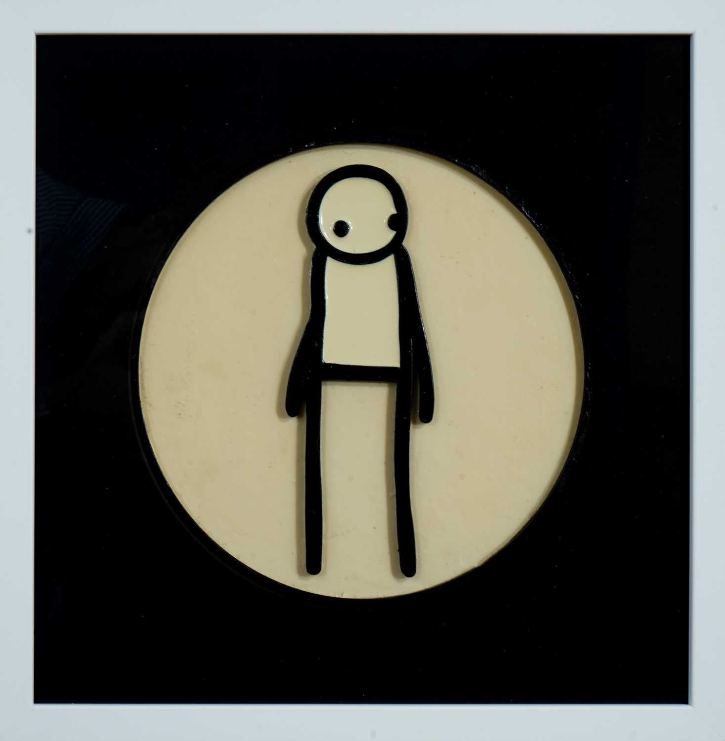 Lot 177 - Stik (British 1979-), 'Plaque (Blanc)', 2011