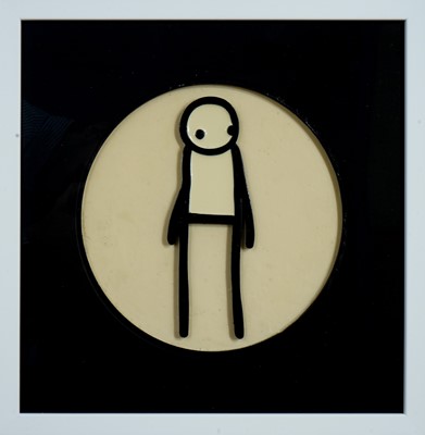 Lot 177 - Stik (British 1979-), 'Plaque (Blanc)', 2011