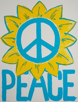 Lot 213 - Paul Insect (British 1970-), 'Peace', 2022