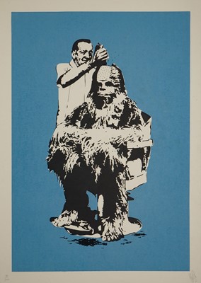 Lot 255 - Eelus (British 1979-), 'Chewbarber (Blue)', 2006