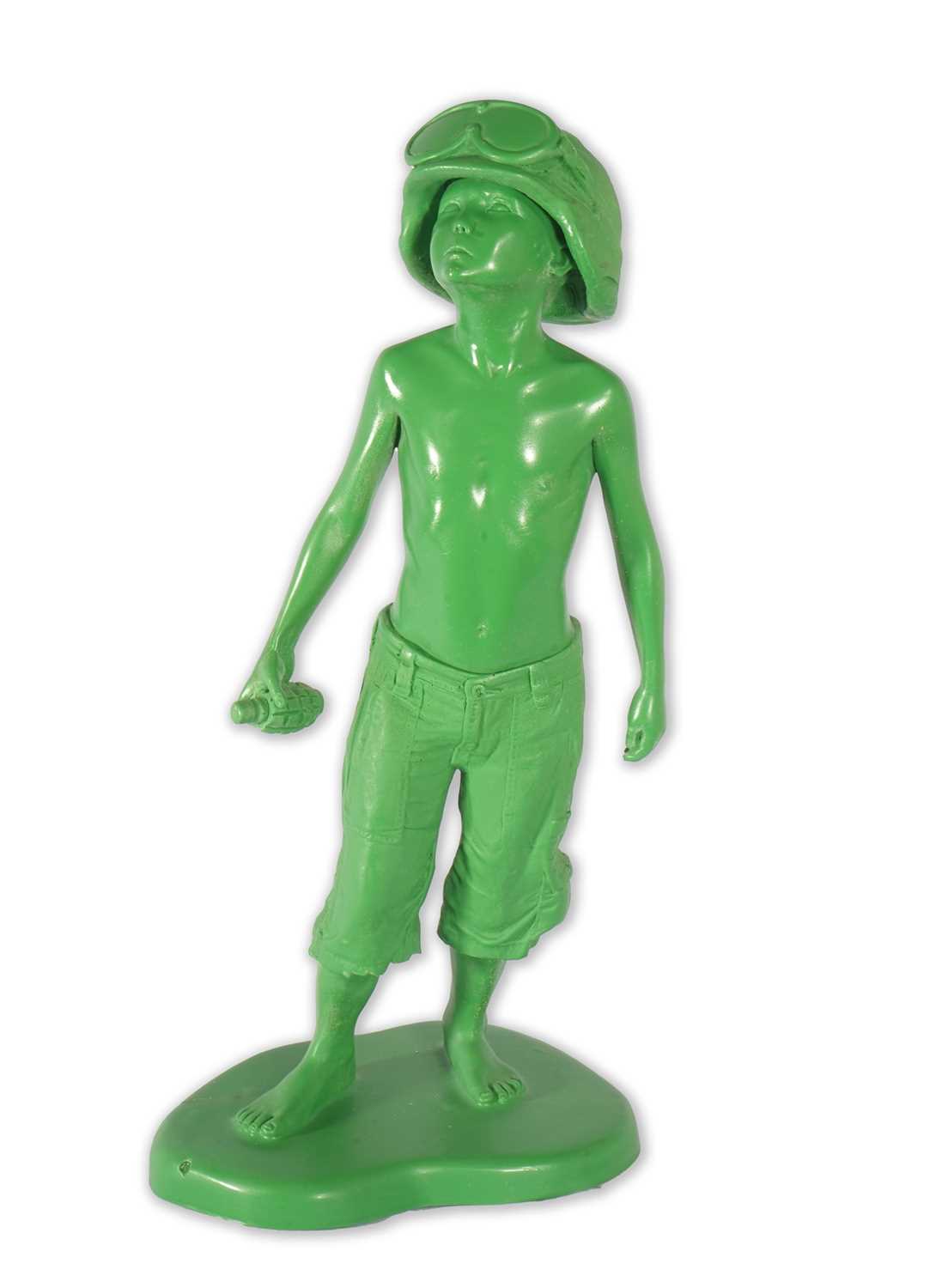 Lot 217 - Schoony (British 1974-), 'Boy Soldier 1/3 Scale', 2012