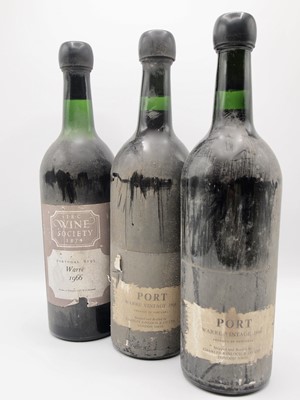 Lot 3 - 3 bottles 1966 Warre