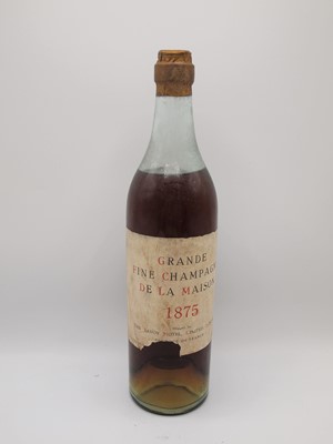 Lot 207 - 1 bottle 1875 Grande Fine Champagne de la Maison Cognac