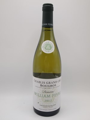 Lot 109 - 6 bottles 2012 Chablis Bougros W Fevre