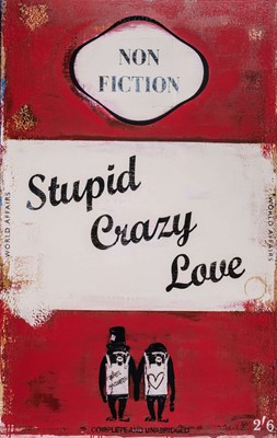 Lot 183 - James McQueen (British 1977-), 'Stupid Crazy Love', 2023