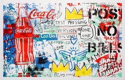 Lot 209 - Mr Brainwash (French 1966-), 'No Posts, No Bills', 2021