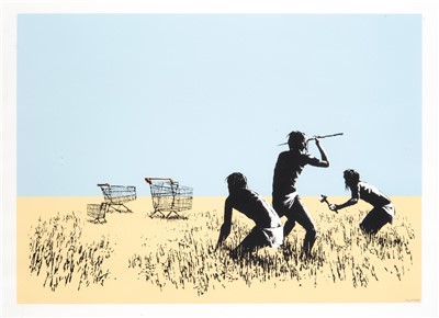 Lot 462 - Banksy (British b.1974), ‘Trolleys (Colour)’, 2007