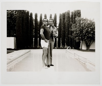 Lot 139 - Terry O'Neill (British 1938-2019), 'Lord Snowden & Peter Sellers - Sellers House in Beverley Hills', 1974