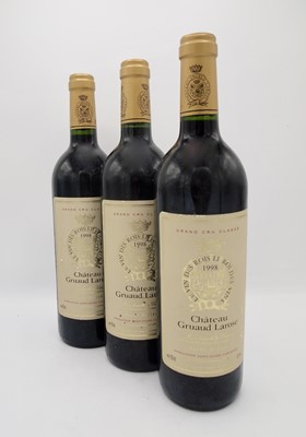 Lot 42 - 6 bottles 1998 Ch Gruaud Larose