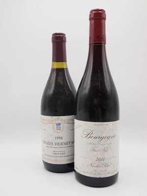 Lot 129 - 8 bottles Mixed Red Burgundy and Rhone