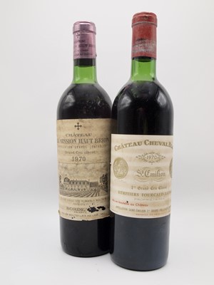 Lot 37 - 2 bottles Mixed 1970 Bordeaux