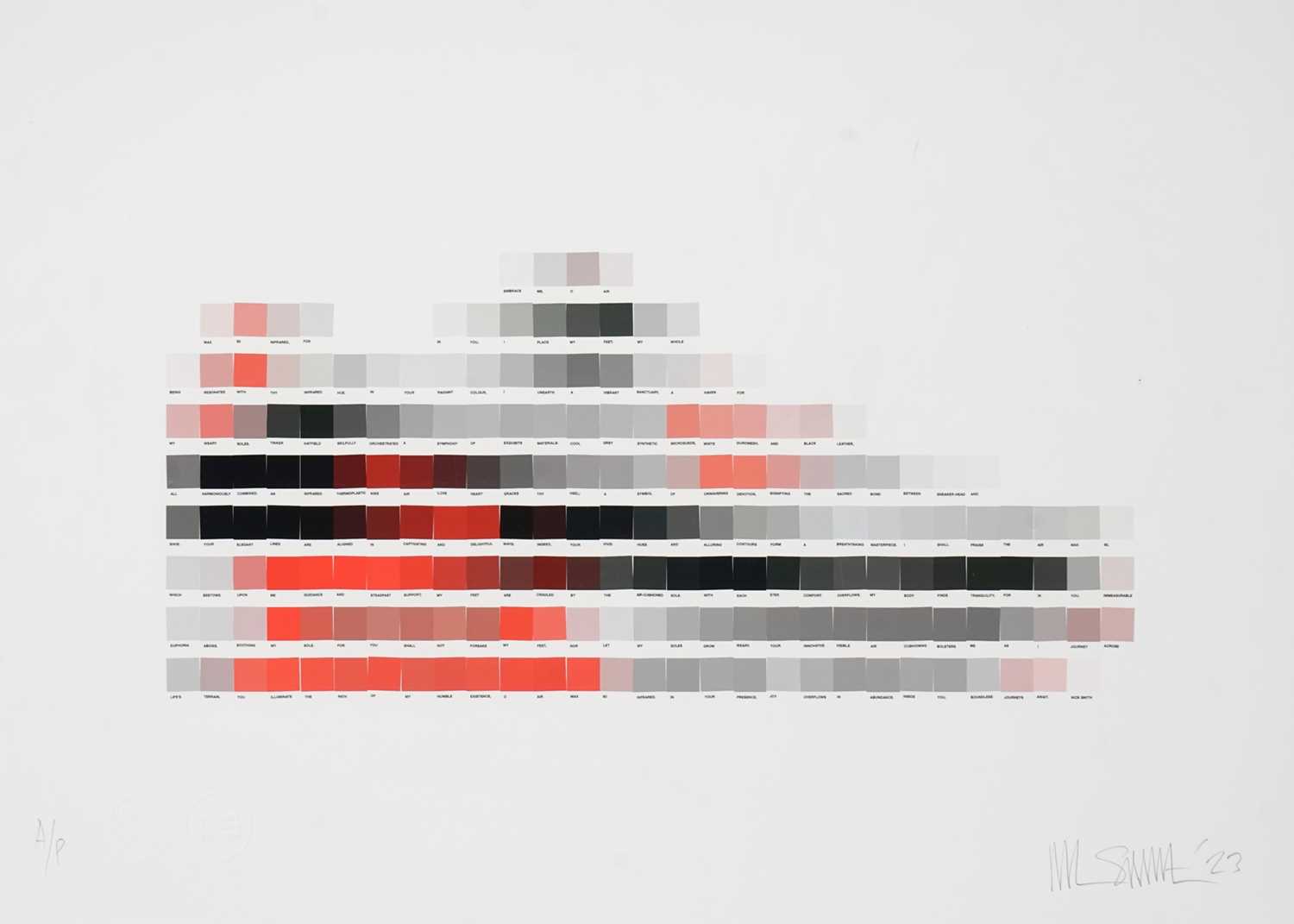 Lot 66 - Nick Smith (British), 'Air Max 90 Infrared (AP Edition)', 2023