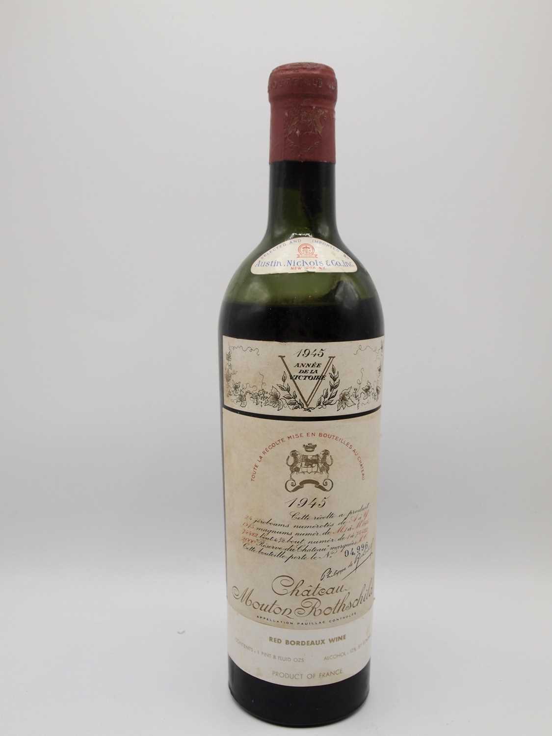 Lot 51 - 1 bottle 1945 Ch Mouton-Rothschild