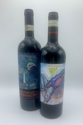 Lot 228 - 6 bottles Mixed Castello di Romitorio Brunello di Montalcino