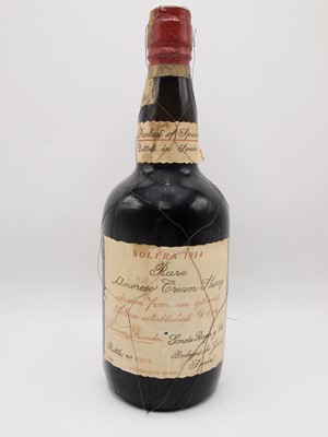 Lot 12 - 1 bottle 1914 Solera Rare Amoroso Cream Sherry