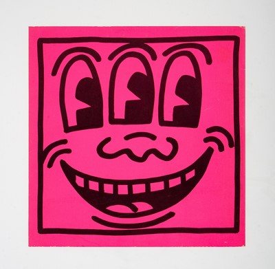 Lot 200 - Keith Haring (American 1958-1990) 'Three Eyes', 1982