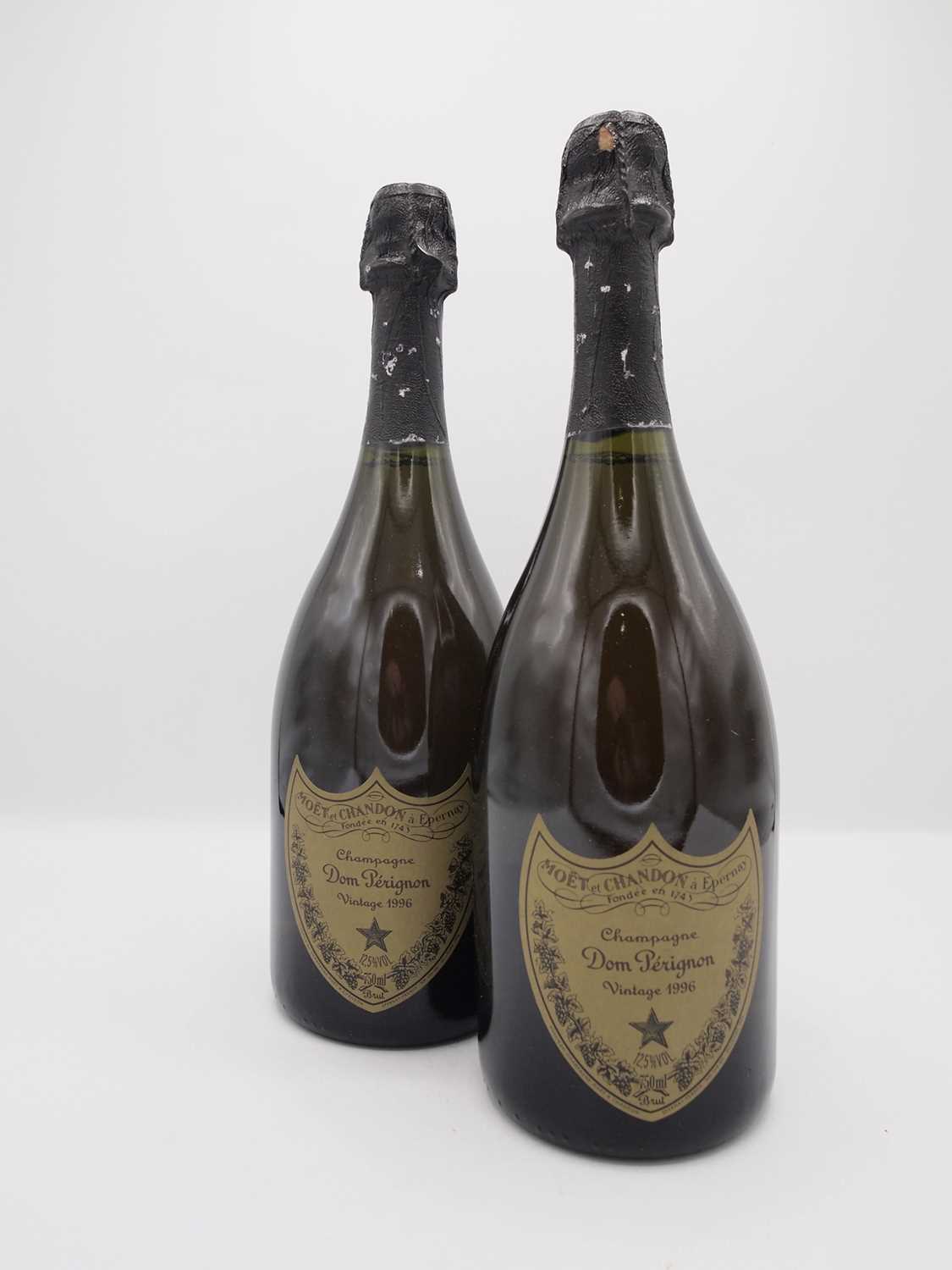 Lot 154 - 2 bottles 1996 Dom Perignon