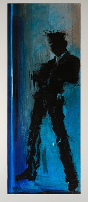 Lot 172 - Richard Hambleton (Canadian 1952-2017), 'Standing Shadow - Blue', 2018