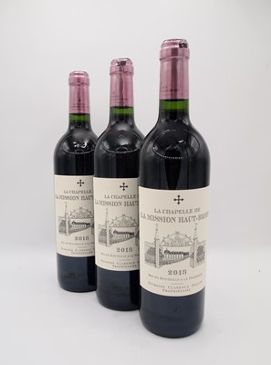 Lot 254 - 9 bottles Mixed 2018 Bordeaux