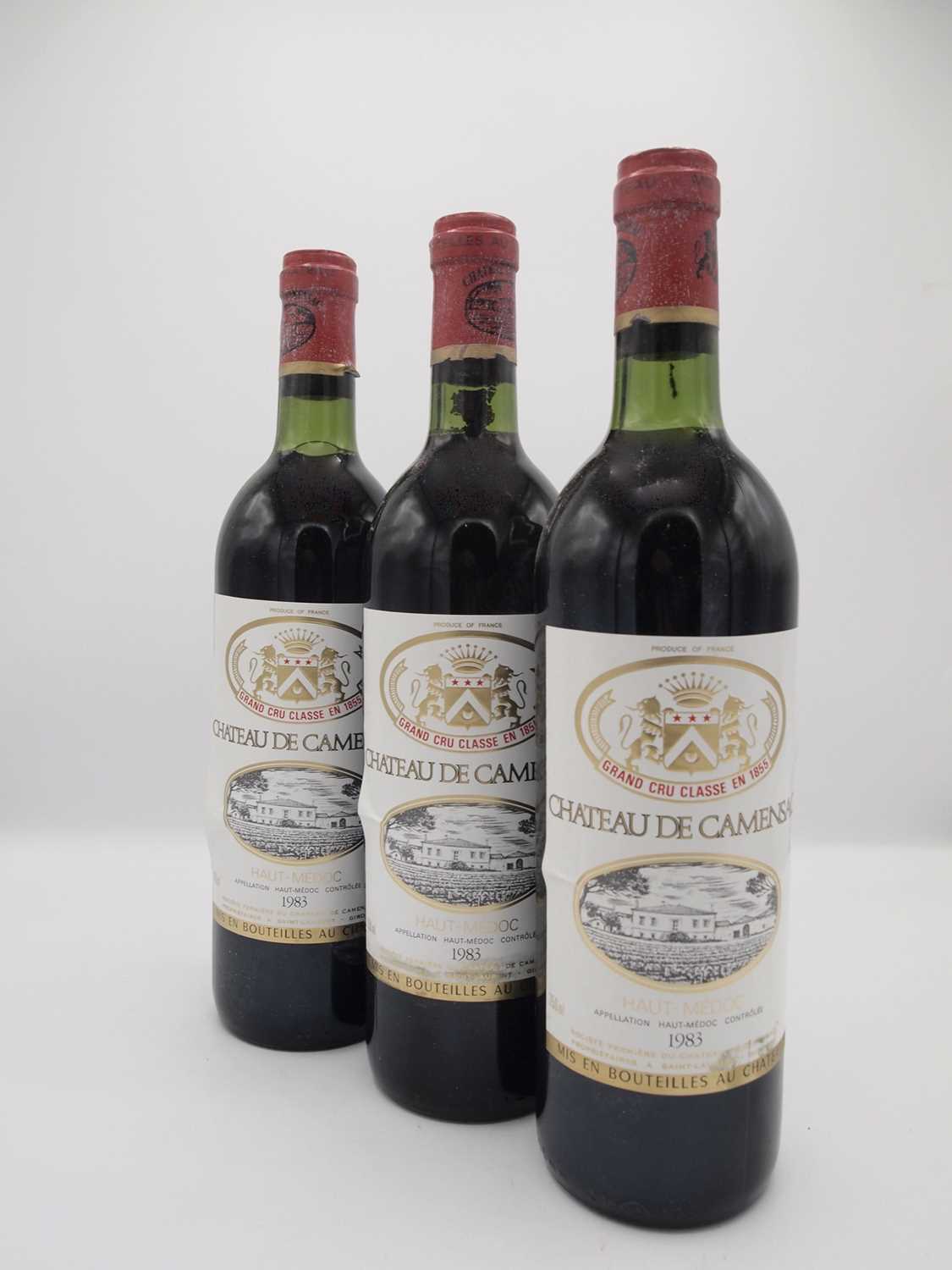 Lot 63 - 12 bottles 1983 Ch de Camensac