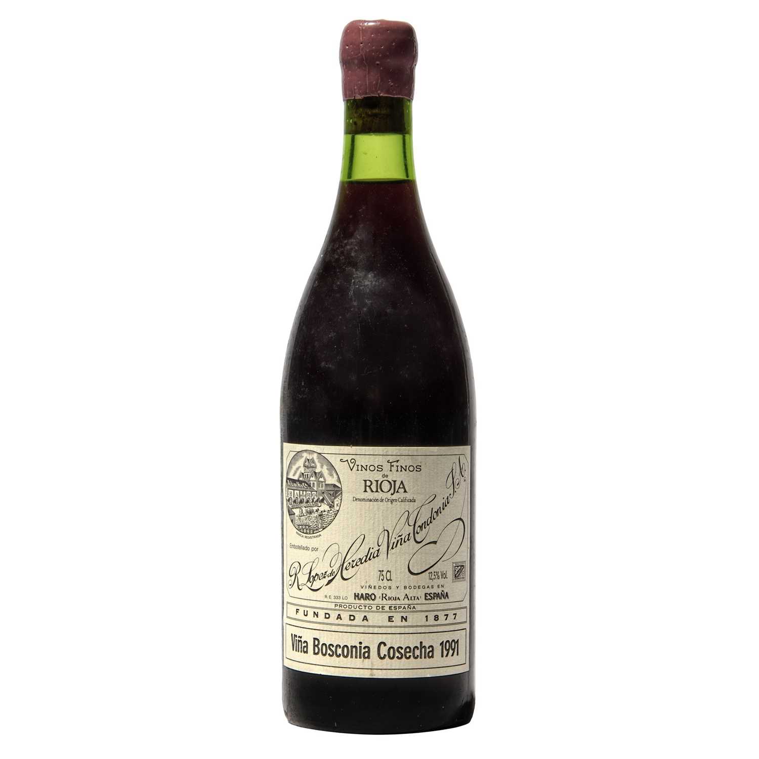 Lot 341 - 2 bottles Mixed 1991 Lopez de Heredia Gran Reserva