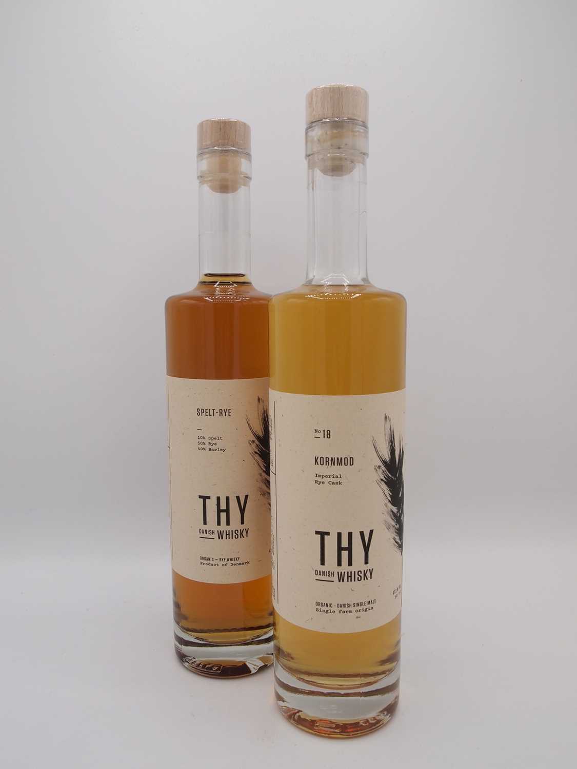 Lot 243 - 6 50cl Mixed Thy Danish Whisky