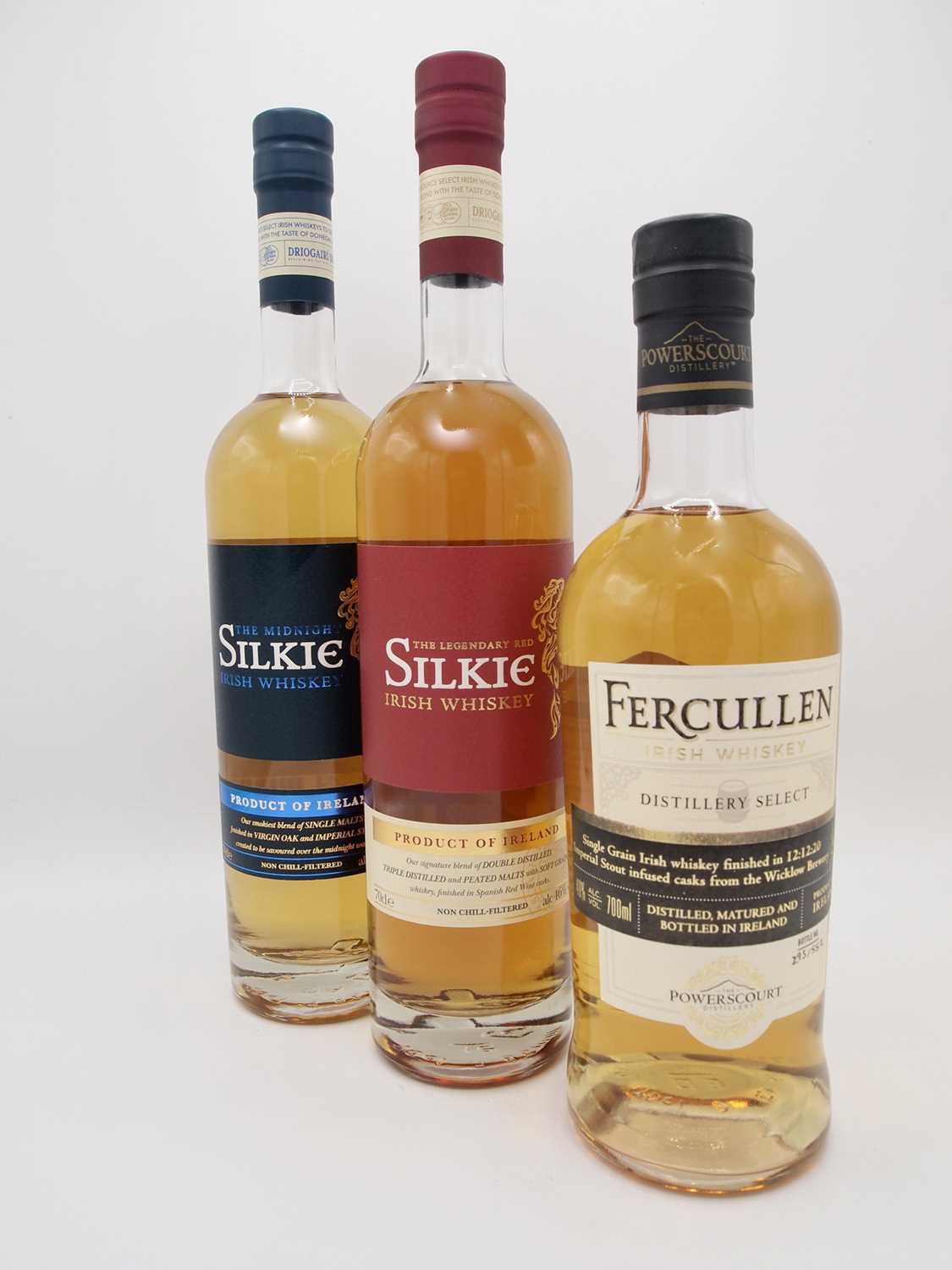 Lot 244 5 bottles Mixed Irish Whisky