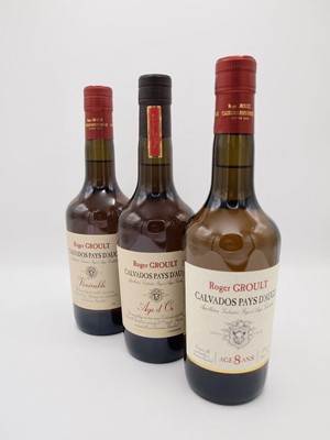 Lot 274 - 8 bottles Mixed Calvados