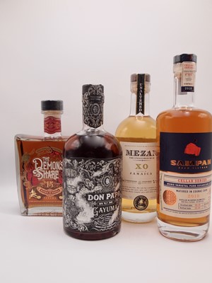 Lot 275 - 7 bottles Mixed Rum