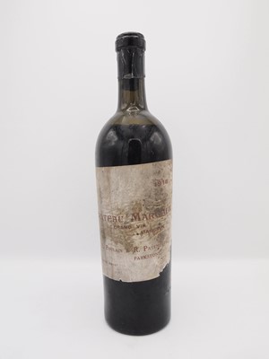 Lot 75 - 1 bottle 1918 Ch Margaux