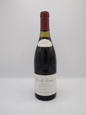 Lot 120 - 1 bottle 1988 Clos de Vougeot Leroy
