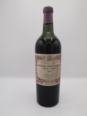 Lot 77 - 1 bottle 1953 Ch Pape Clement
