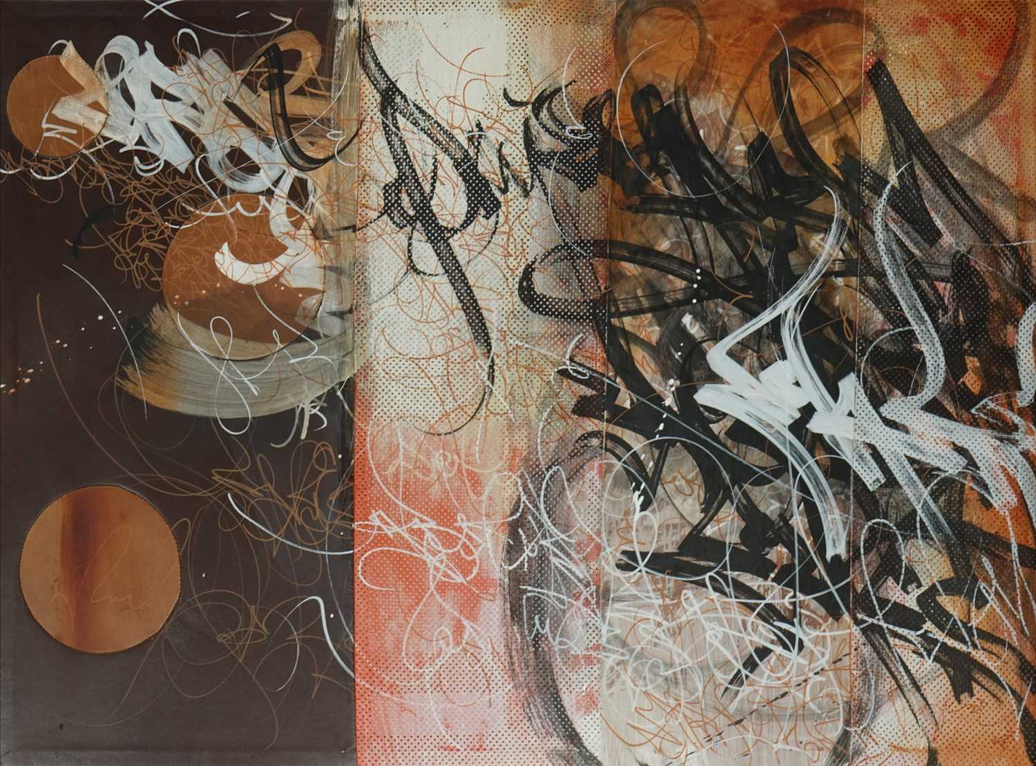 Lot 155 - José Parlá (American 1973-), 'Split Universe', 2006
