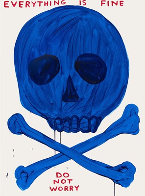 Lot 125 - David Shrigley (British 1968-), 'Everything Is Fine', 2023