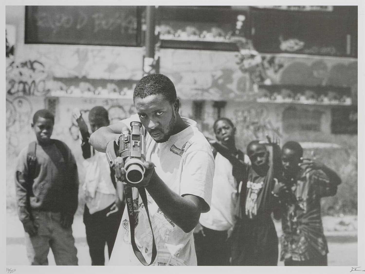 Lot 163 - JR (French 1983-), 'Ladj Ly (Found LA Edition)', 2006