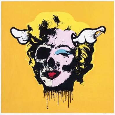 Lot 170 - D*Face (British 1978-), 'Pop Tart (Yellow)', 2007