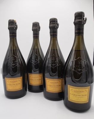 Lot 210 - 4 bottles 1995 Veuve Clicquot La Grande Dame