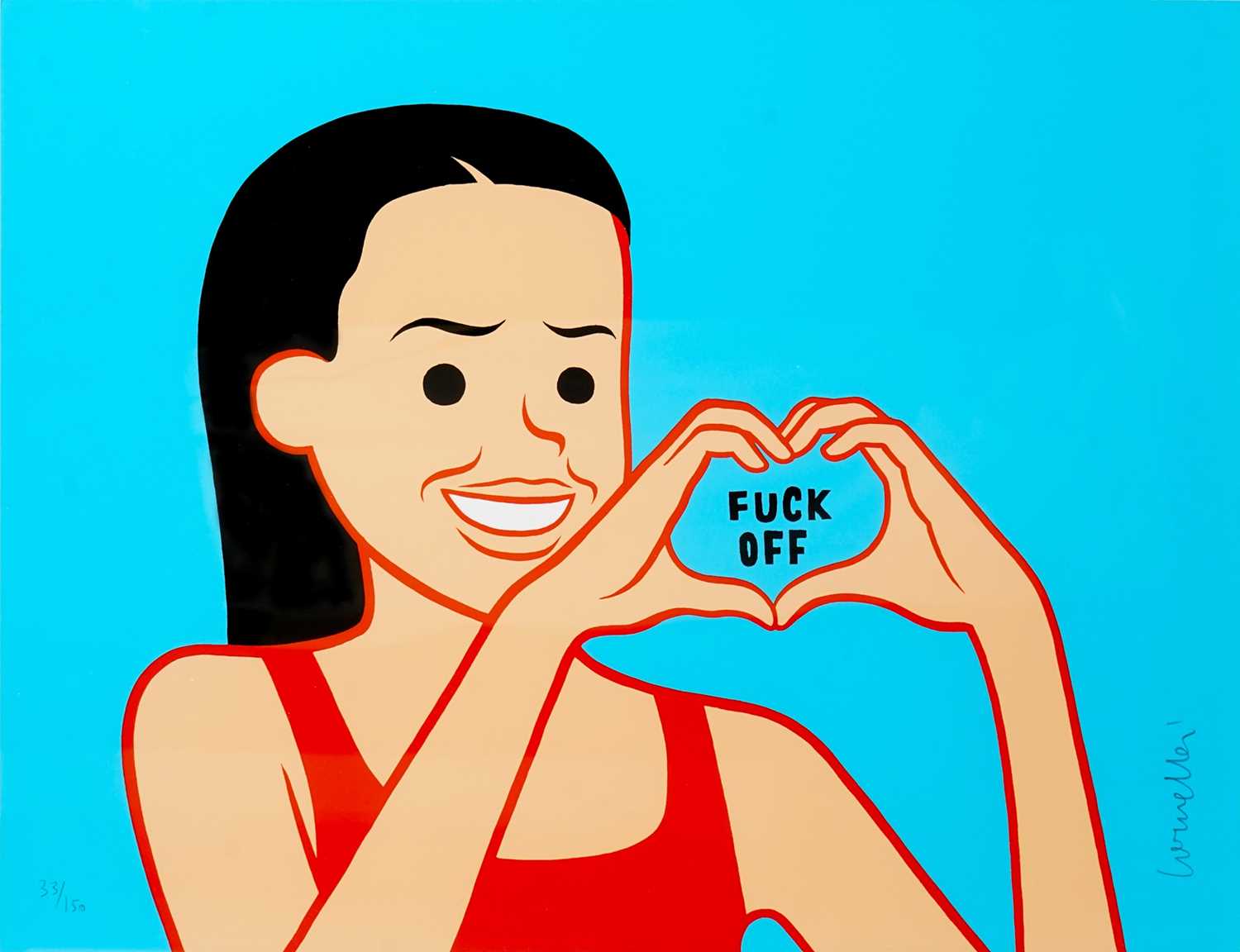 Lot 49 - Joan Cornella (Spanish 1981-), 'Fuck Off', 2019