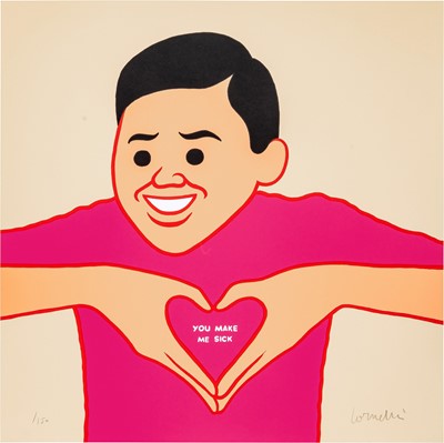 Lot 51 - Joan Cornella (Spanish 1981-), 'Your Make Me Sick', 2019