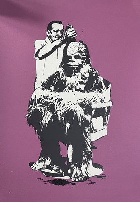 Lot 176 - Eelus (British 1979-), 'Chewbarber', 2006