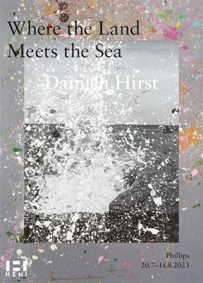 Lot 27 - Damien Hirst (British 1965-), 'Where The Land Meets The Sea', 2023